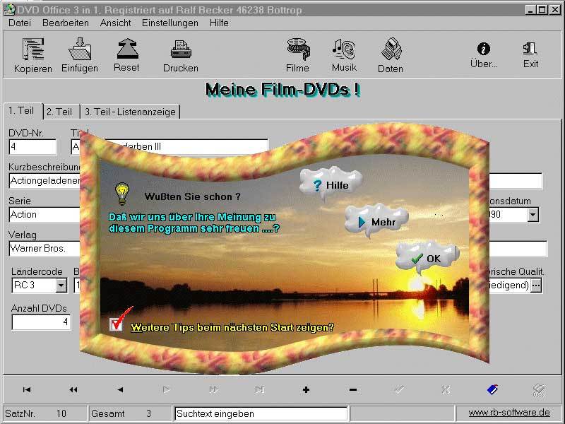 RB-DVD Office Screenshot